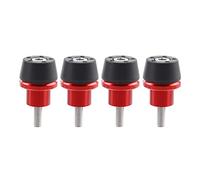 Front Fender Fork Slider Protector Compatible With MT09 MT07 MT03 MT01 YZF R7 R6 R1 FZ8 FZ1 FJR1300 Motorcycle Frame Slider Screw Resistente A Caídas(4pcs Red)