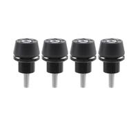 Front Fender Fork Slider Protector Compatible With MT09 MT07 MT03 MT01 YZF R7 R6 R1 FZ8 FZ1 FJR1300 Motorcycle Frame Slider Screw Resistente A Caídas(4pcs Black)