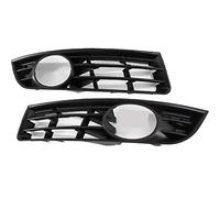 Front Left & Right Lower Bumper Fog Light Cover Vent Grille Side Insert Grilles,Cubre faros antiniebla Compatible con 2006-2007 2008 2009 2010 2011 Volkswagen Passat 3C B6