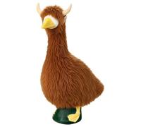 Front Porch Goose Outfits | Plush Cow Sculpture Clothing with Horn