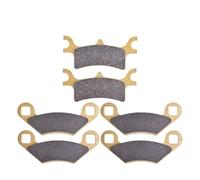 Front Rear Brake Pad for Sportsman 400 450 500 600 700 800 Scrambler Trail Blazer 250 Magnum 325 Boss 330 4x4(Front Rear 3 pairs)