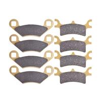 Front Rear Brake Pad for Sportsman 400 450 500 600 700 800 Scrambler Trail Blazer 250 Magnum 325 Boss 330 4x4(Front Rear 4 pairs)