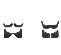 Front Rear Mudguards Bodywork Splash Guard Truck A Kit De Guardabarros Y para Tesla Model 2020 2024 Instalación No Destructiva Neumáticos Delanteros Traseros(Front Rear Tire 8PCS)
