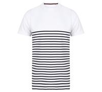 Front Row - Camiseta Breton de Rayas para Adultos Unisex