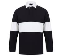 Front Row - Camiseta de Rugby Diseño de Paneles para Adultos Unisex UTRW6649_11