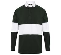 Front Row camiseta de rugby sin etiquetas (fr007)-tradicional camiseta de peso p