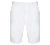 Front Row - Pantalones chinos elásticos cortos ricos en algodón para mujer