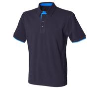 Front Row Polo Contraste de Pique para Hombre (PC6047)