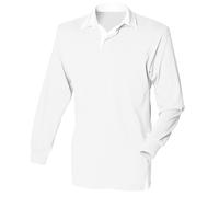 Front Row Polo de manga corta liso para hombre/Caballero Modelo (RW478)