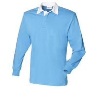 Front Row Polo de manga corta liso para hombre/Caballero Modelo (RW478)