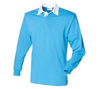 Front Row Polo de manga larga clásico para hombre (PC2106) UTPC2106_18