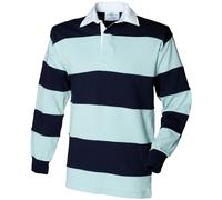 Front Row Polo de Rayas Rugby para Hombre (PC6148)