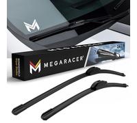 Front Windshield Wipers for my Car | OEM Quality 24 + 18 pulgadas Windshield Wiper Blades for my Car | Limpiaparabrisas de carro Automotive Replacement Windshield Wiper Blades Set Wipers Blades