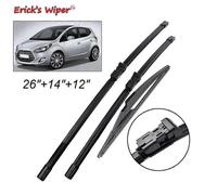 Front Wiper Blades & Rear Wiper Blade Set For Hyundai IX20 2010 - 2020 Windshield Windshield Windshield