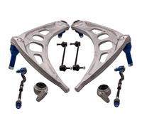 Front Wishbone Suspension Control Arms & Bushes Kit for BMW E46 323i 325i 328i