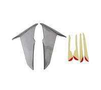 Frontal ala Motociclet para ADV350 ADV 350 2022 2023 2024 2025 Cubierta Carenado Lateral Recho Izquierdo Motocicleta Flector ala Accesorios Parabrisas(Gris Claro)