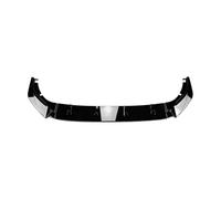Frontal Alerón Divisor Lip Difusor Parachoques Delantero Y Labio Para VW Para Golf 8 MK8 Standard Edition Pro 2020-2024(Gloss Black)