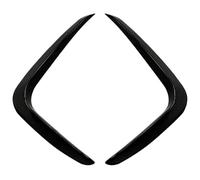 Frontal Alerón Labio para BMW X3 X4 G01 G02 G05 Sport 2018-2023 Parachoques Delantero Separador Labios Cubierta Alerón Ventilación Aire Cuchillo Viento Tuning(18-21 Gloss Black)