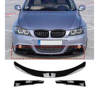 Frontal Alerón Spoiler Labio para BM-W 3 Series E90 E91 LCI M Sport 2009-2012, Coche Parachoques Delantero Labio Divisor Difusor Trim Kit lip Spoiler Delantero Frontal Proteger