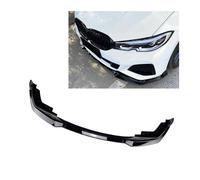 Frontal Alerón Spoiler Labio para BM-W Série 3 G20 M-Pack 330d 318i 330e 330i 320i M340i XDrive 2019-2022, Coche Parachoques Delantero Labio Divisor Difusor Trim Kit lip Spoiler Delantero Frontal