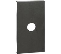 Frontal para bases TV de 1 moduloBticino KG08M2 Living Now2 modulos Dark