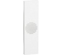 Frontal para timbre y zumbador de 1 moduloBticino KW15 Living Now1 modulo Blanco