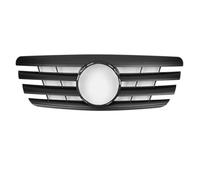 frontal Rejilla riñón Compatible Con Benz Para Clase E W210 2000 2001 2002 Parrilla Delantera Coche Cubierta Parrilla Parachoques Delantero Central Delantera Parrilla Radiador(B)