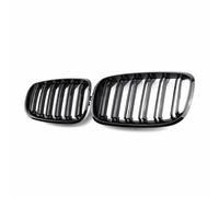 frontal Rejilla riñón Compatible Con E70 Para E71 2008 2009 2010 2011 2012 2013 Rejilla De Riñón De Parachoques De Doble Línea Rejilla Frontal