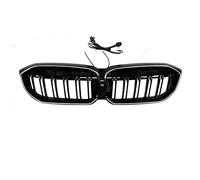 frontal Rejilla riñón Compatible Con Serie 3 G20 G21 2022 2023 2024 2025 Rejilla Del Parachoques Delantero Cubierta De La Rejilla Del Parachoques Delantero Rejilla Radiador(C)