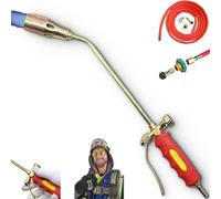Frontally New Propane Torch Weed Burner Kit, Protective Method New Propane Torch Weed Burner Kit, Outside Powerful Flame Thrower Weeds Torches Tank, for Weeding, Roof Asphalt, Snow (2m,Type 35)