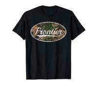 Frontier Camouflage Wilderness Explorer Camo Design Camiseta