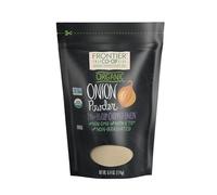 Frontier Co-op Cebolla, polvo blanco, certificado orgánico, Kosher, no irradiado | 6 oz bolsa resellable | Allium cepa