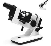 Frontifocometer óptico manual - Lentímetro óptico portátil con lectura externa para una medición precisa en tiendas ópticas y clínicas