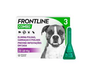 Frontline Combo Dog 20-40kg 3 pipetas