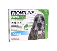 Frontline Combo - Pipetas para perros de 10-20 kg - Cantidad: 3 pipetas