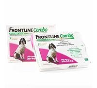 Frontline Combo Spot On Perros 20-40kg 3 Pipetas - Elimina Garrapatas, Pulgas y Piojos