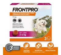 Frontline Frontpro para perros de 2-4 kg (3 uds.)