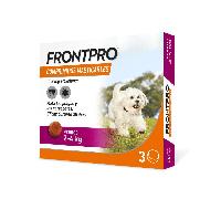 Frontpro 11,3 mg comprimidos masticables 3 comprimidos Boehringer - protección frente a pulgas y garrapatas