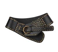 FROON Cinturón de Cintura Punk Rock cinturón de corsé Punk Corset Curva para Mejorar el cinturón de Cuero cinturón de Cuero para atuendos vanguardistas