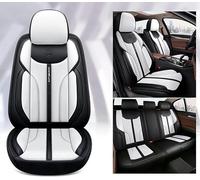 FROON Fundas de asiento de coche, juego universal para Volkswagen Touareg/Variantl/Tiguan/Golf/New Beetle accesorios de coche, color blanco