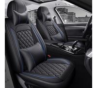 FROON Juego de fundas de asiento de coche universales para Hyundai i20 Coupe(GB)/i20 Play (GB)/i20(BC3)/i20N(BC3)/i20 N Line(BC3), accesorios de coche, color negro y azul