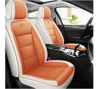 FROON Juego de fundas de asiento de coche universales para Toyota C-HR/Rav 4/Fortuner/4Runner/Land Cruiser/Avalon/Avensis/Camry/Accesorios de coche, color naranja