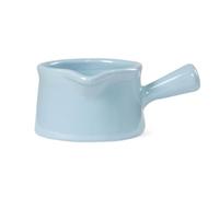 FROON Juego de Olla de Leche de cerámica 165 ml de 250 ml de jarras de Crema con Mango (4 Colores) Lindas jarras de Salsa para café, Mermelada, Jarabe