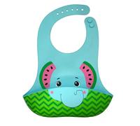 FROOTIMALS - Babero Silicona Melany MELEPHANT, Multicolor, L (FT00013)