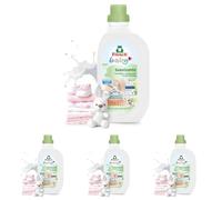 Frosch Baby - Suavizante Concentrado Liquido para Lavadora para Ropa de Bebé, Apto para Pieles Sensibles, Producto Ecológico y Hipoalergénico - 900 ml (Paquete de 4)