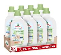 Frosch Baby - Suavizante Concentrado Liquido para Lavadora para Ropa de Bebé, Apto para Pieles Sensibles, Producto Ecológico y Hipoalergénico - Pack 8 x 900 ml