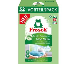 Frosch Detergente para la Ropa en Polvo Sensitive - Aloe Vera - 3,42 kg Frosch