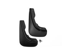 FROSCH EXP.SGFJK001 FROSCH Guardabarros de coche a Medida, aletas guardabarros, aletas de barro de coche, 2 piezas con kit de fijación delantero/trasero, Negro