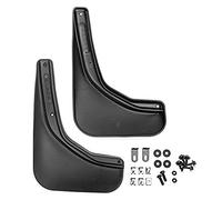 FROSCH EXP.SGFJK001 FROSCH Guardabarros de coche a Medida, aletas guardabarros, aletas de barro de coche, 2 piezas con kit de fijación delantero/trasero, Negro