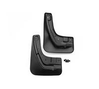 FROSCH EXP.SGFJK001 FROSCH Guardabarros de coche a Medida, aletas guardabarros, aletas de barro de coche, 2 piezas con kit de fijación delantero/trasero, Negro